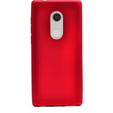 Gpack Alcatel 3 Kılıf Premier Lüx Yumuşak Silikon+Nano Glass