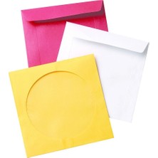 Doğan Cd Zarfı Beyaz Renk 12,5X12,5 90Gr Pencereli 100'lü Paket
