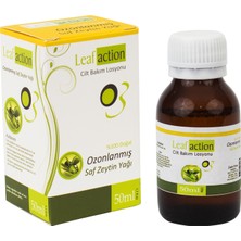 Leaf Action Ozon Yağı Ozonlanmış Zeytin Yağı 50 ml