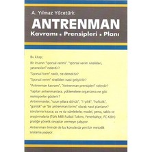 Antrenman Kavramı Prensipleri Planı