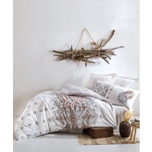 Cotton Box Bohem Serisi Çift Kişilik Nevresim Takımı Harley Bej