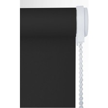 ZebraEvim Siyah Polyester Stor Perde