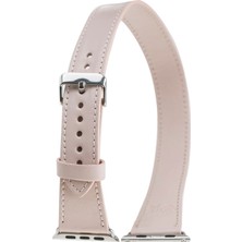 Bouletta Bluejay Double Tur Deri Apple Watch Uyumlu Kordon 42/38 mm - NU2