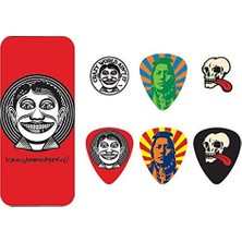Jim Dunlop John Van Hamersveld Johnny Face 6lı Pena Seti (Medium)
