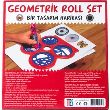 Tes Geometrik Roll Set Zeka Oyunu
