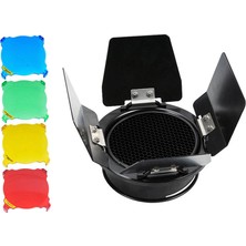 Godox BD-03 Renkli Filtre & Petek Seti ( 98mm Çaplı )