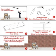 Stikwall Tuğla Görünümlü Strafor Duvar Paneli 651.213