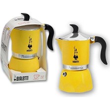 Bialetti Moka Pot Fiametta Fluo Lime 3 Cup