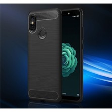 Kılıfist Xiaomi Mi A2 Kılıf Room Antişok Karbon Silikon Kapak Kılıf