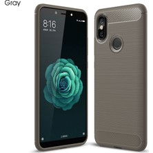 Kılıfist Xiaomi Mi A2 Kılıf Room Antişok Karbon Silikon Kapak Kılıf