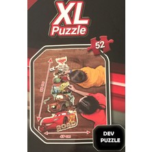 Disney Lisanslı Cars Puzzle Arabalar XL Dev Puzzle 1 Metre