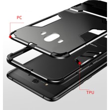 Microcase Huawei Mate 10 Alfa Serisi Armor Standlı Koruma Kılıf