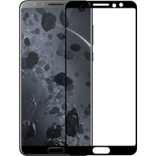 Microcase Huawei Nova 2s Tam Kaplama Çerçeveli Tempered Cam
