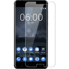 Microcase Nokia 6 2018 Tempered Glass Cam Ekran Koruma
