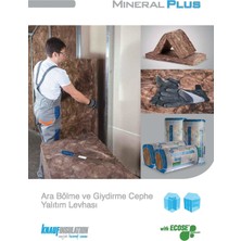 Center Acoustic Knauf Mineral Yün Taşyünü Isı Ve Ses Yalıtımı 14,4 M2 Paket