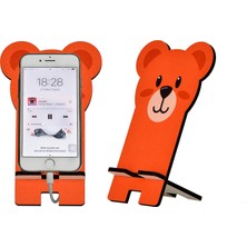 Olunca Ayıcık Tasarım Ahşap Telefon Standı
