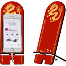 Olunca Ejderha Tasarım Ahşap Telefon Standı