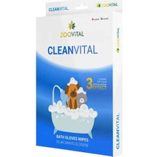 Zoovital Cleanvital Kedi-Köpek Islak Temizlik Eldiveni 5 Adet