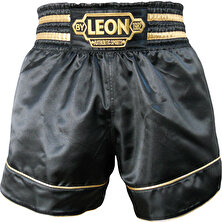Leon Gold Star Muay Thai & Kick Boks Şortu Black BYL1003