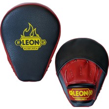 By Leon 1982 Leon Captain Profesyonel Boks Kickboks Lapası BYL 4001 Siyah Kırmızı