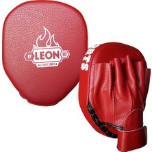 Leon Wall Parmaklı Ellik Lapa Taekwondo ve Boks Lapası BYL5007 Kırmızı