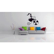 Başaran Sticker Bisiklet & Girl Sticker