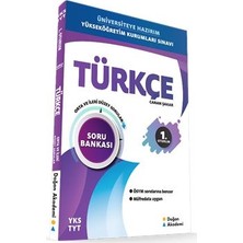 Doğan Akademi  YKS TYT-AYT - Türkçe Soru Bankası Orta-İleri Düzey - Canan Şakar