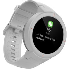 Amazfit Verge Bluetooth Nabız GPS Akıllı Saat - Global Versiyon - Beyaz