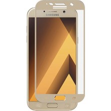 Case 4U Samsung Galaxy J7 Prime - J7 Prime 2 Tam Kaplayan Fiber Nano Ekran Koruyucu Cam Altın