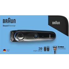 Braun Sakal Kesme ve Şekillendirme Makinesi BT 3940 + Özel Tasarım Seyahat Çantası