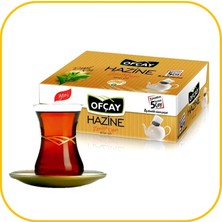 Ofçay Hazine Zengin Dem Demlik Poşet Çay 30' lu 8 gr + Bardak