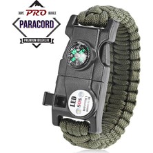 Paracord Outdoor Survival Bileklik - 19İn1 (19 Özellik)