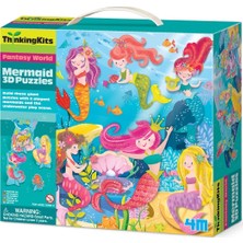 4M Puzzles Mermaid 3D / 3 Boyutlu Yapboz Denizkızı