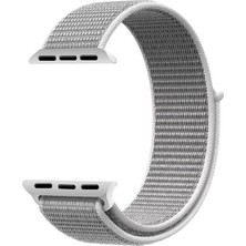 Markacase Apple Watch Uyumlu İçin 38 mm Spor Loop Dokuma Kayış Deniz Kabuğu