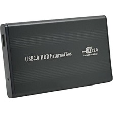 CresCent USB 2.0 External 2.5 İnç İde USB Harici Harddisk Kutusu Deri Kılıflı