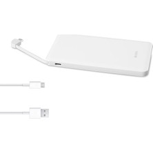 S-Link IP-511 Sabit Micro USB Kablolu 5000mAh Powerbank Taşınabilir Pil Şarj Cihazı ( iPhone Şarj Ucu Çeviricili )