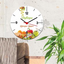 Hediyelen Diyetisyen Duvar Saati