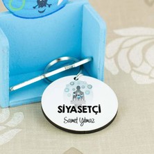 Hediyelen Siyasetçi Anahtarlık
