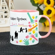 Hediyelen Rehber Öğretmen Kupa Bardak - Pembe