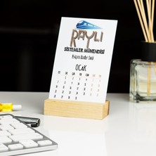 Hediyelen Raylı Sistemler Mühendisi Masa Takvimi