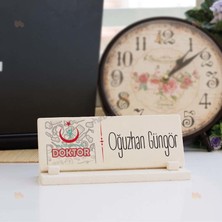 Hediyelen Doktor Sağlık Bakanlığı Logolu Taş İsimlik