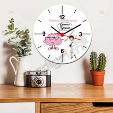 Hediyelen Elektronörofizyoloji Duvar Saati