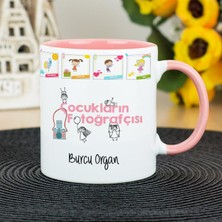 Hediyelen Fotoğrafçı Kupa Bardak - Pembe