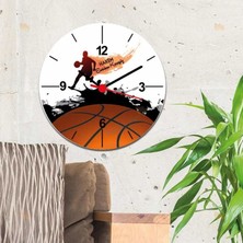 Hediyelen Basketbol Hakemi Duvar Saati