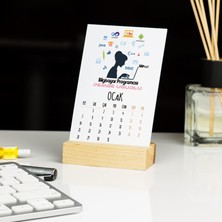 Hediyelen Bilgisayar Programcısı Masa Takvimi