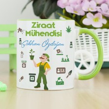 Hediyelen Ziraat Mühendisi Kupa Bardak - Yeşil