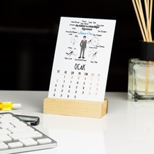 Hediyelen Din Kültürü Ve Ahlak Bilgisi Öğretmenine Hediye Erkek Figür Masa Takvimi