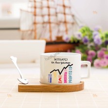 Hediyelen İktisatçı Stantlı Fincan