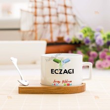 Hediyelen Ezcacı İlaç Tasarımlı Stantlı Fincan