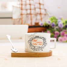 Hediyelen Okul Müdürü Stantlı Fincan